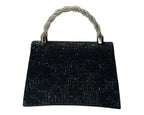 Diamante Glitter Clutch Tote Bag