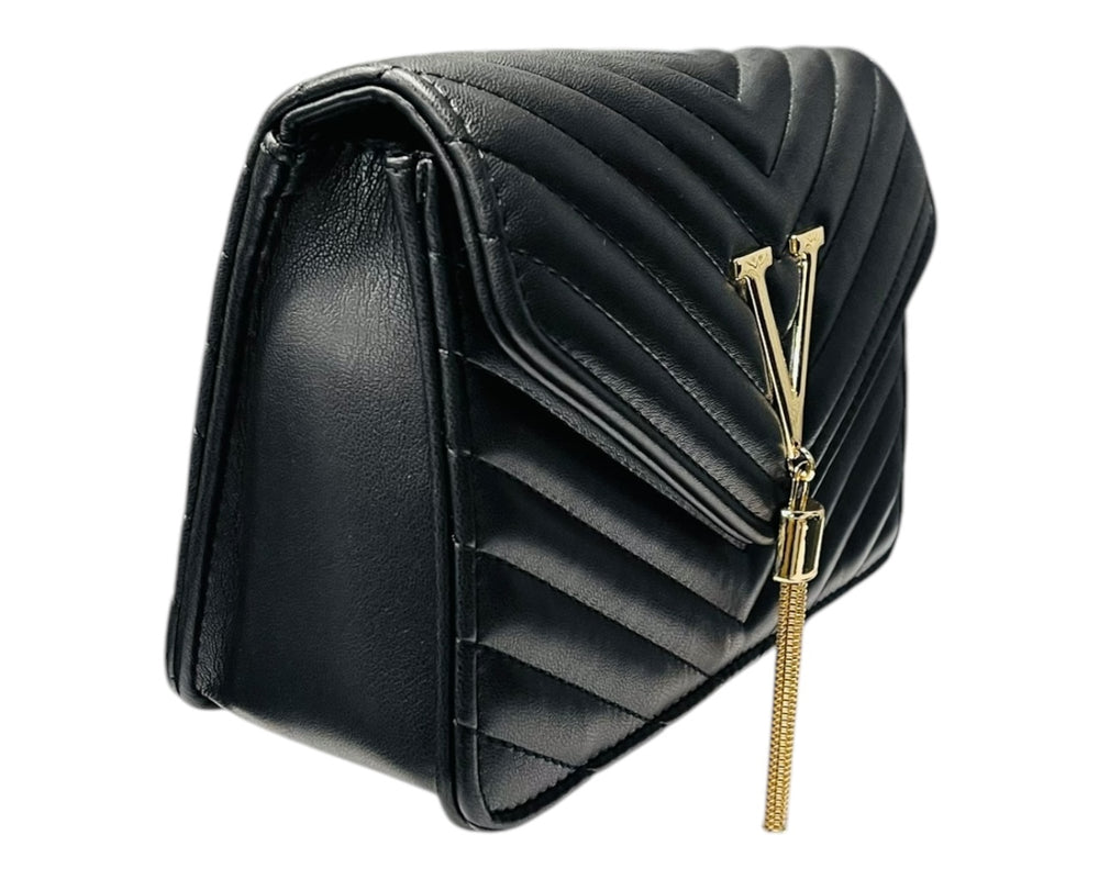Cross Body Faux Leather Tote Bag