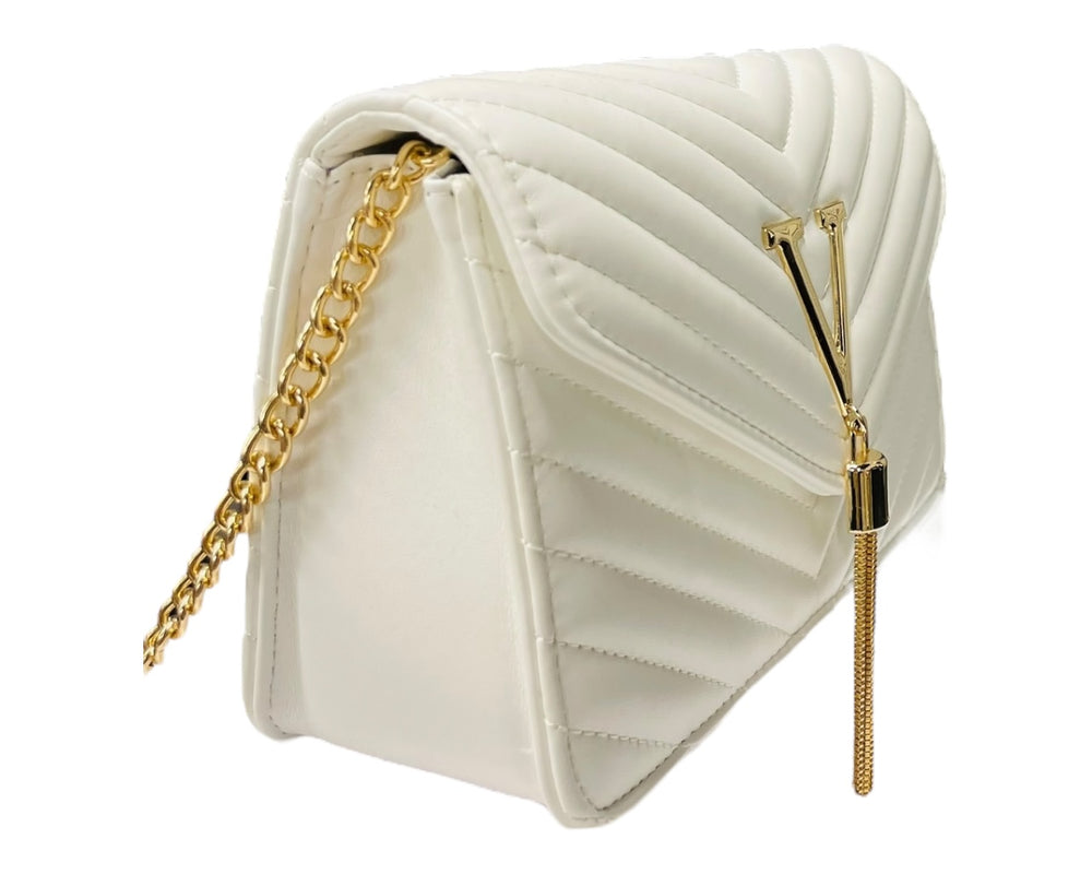 Cross Body Faux Leather Tote Bag