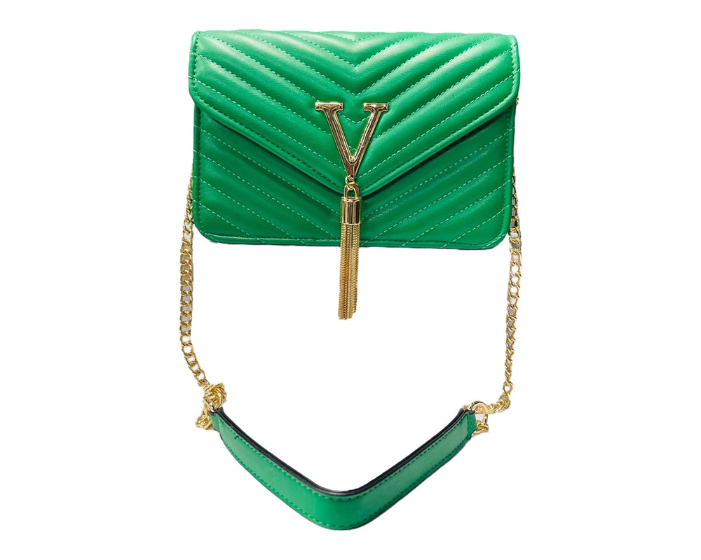 Cross Body Faux Leather Tote Bag
