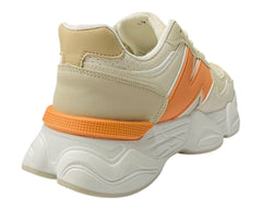 Chunky Sole Lace Up Sports Trainers