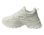 Chunky Sole Lace Up Sports Trainers