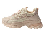 Chunky Sole Lace Up Sports Trainers