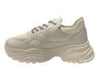 Chunky Sole Diamante Lace Trainers