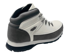 Faux Leather Lace Up Hiking Boots