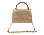 Diamante Glitter Clutch Tote Bag