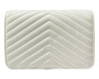 Cross Body Faux Leather Tote Bag