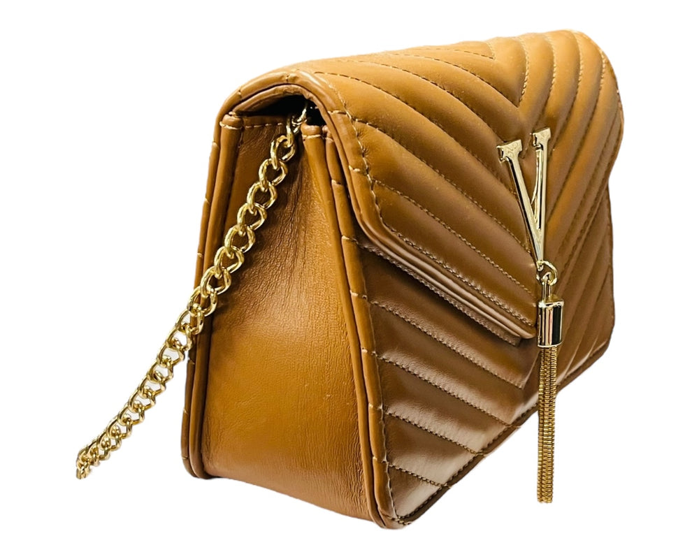 Cross Body Faux Leather Tote Bag