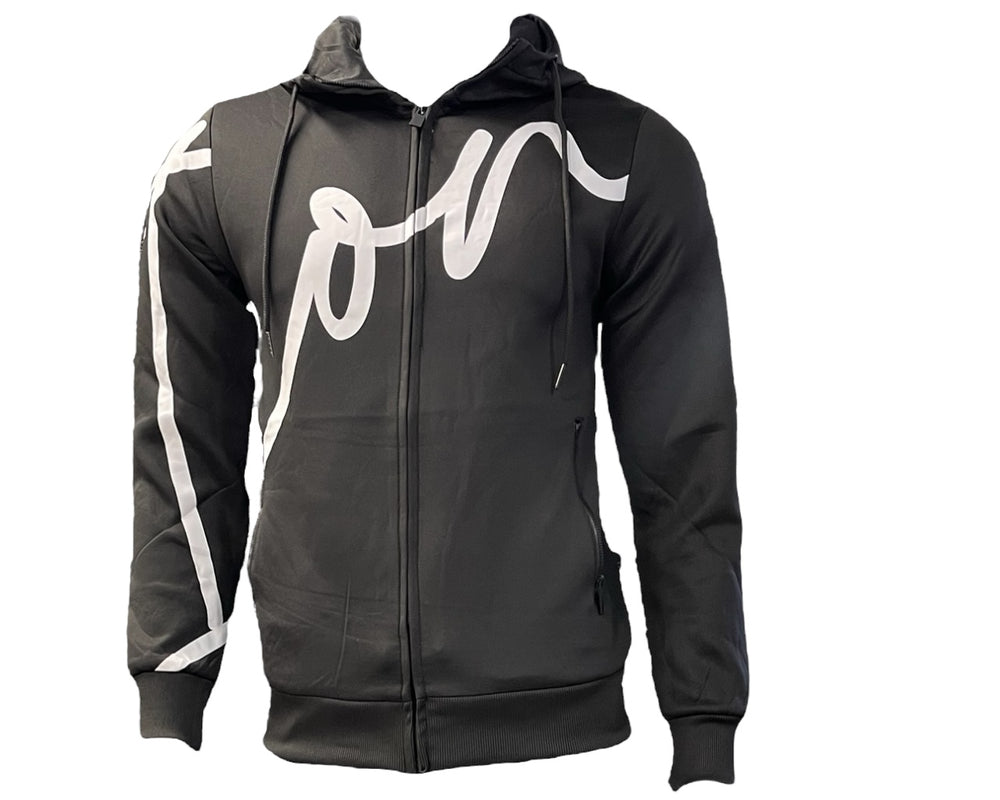 Slim Fit Full Zip Hooded Tracksuit