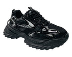 Chunky Sole Lace Up Mesh Sports Trainers