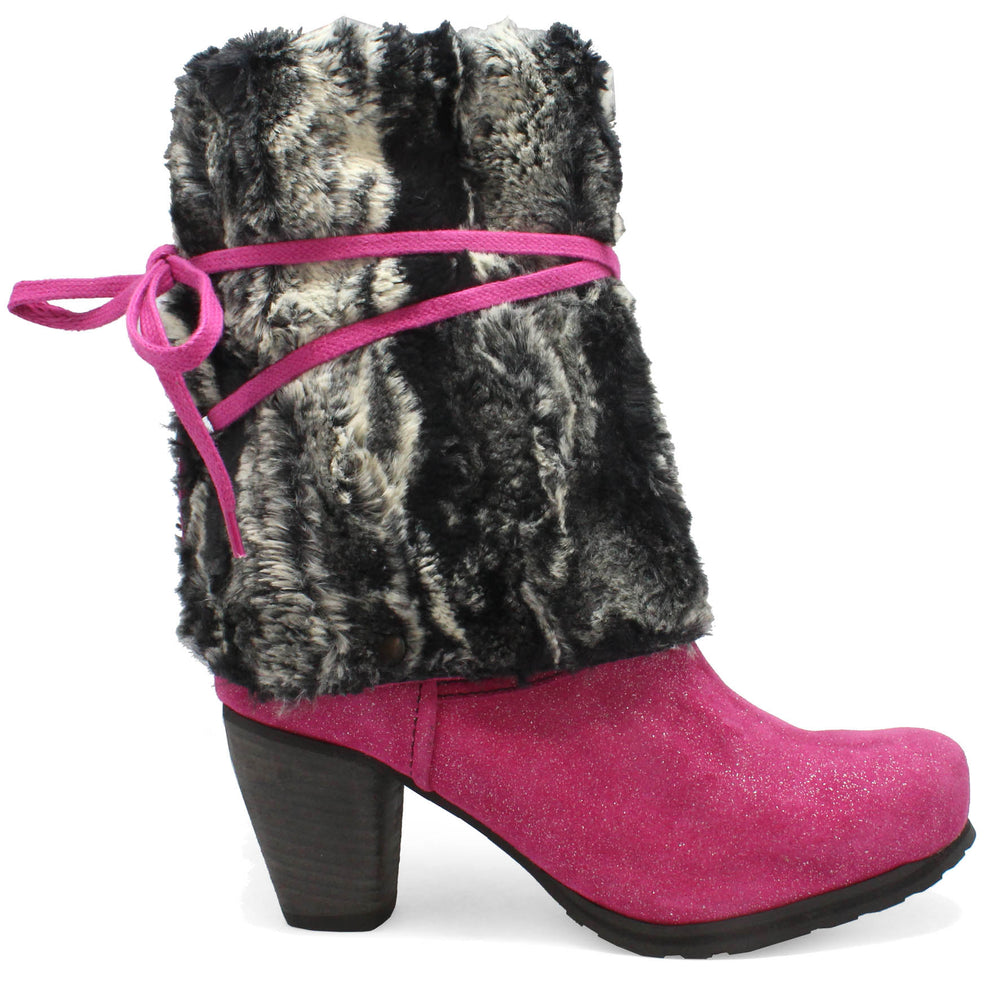 Pulpeux  Fuchsia suede long leg boot - Chanii B
