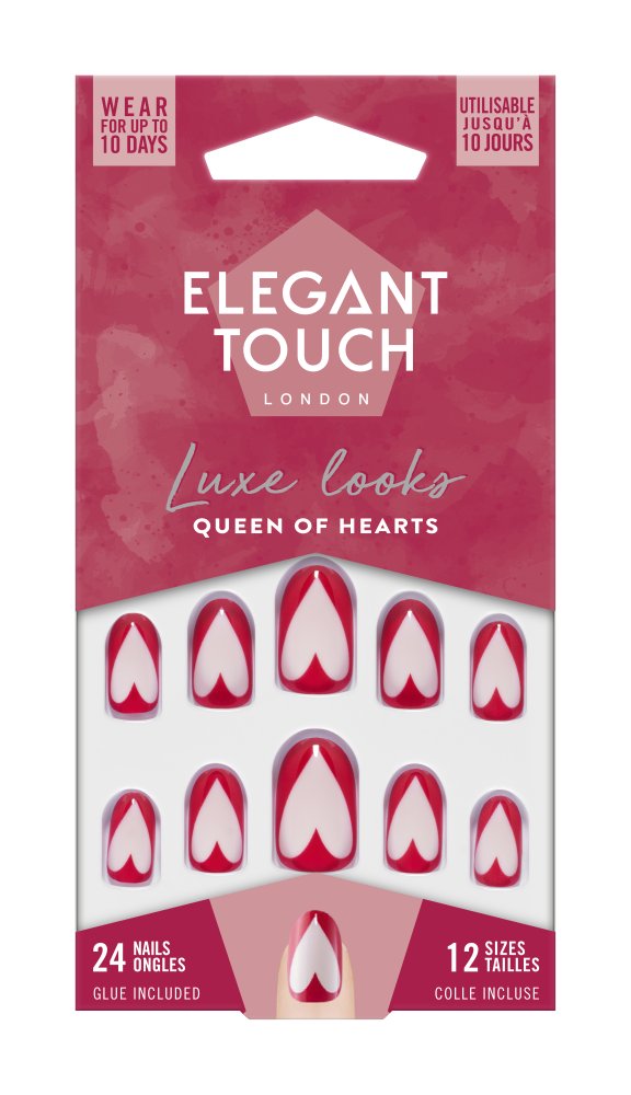 Elegant Touch Luxe Nails Queen of Hearts Main image