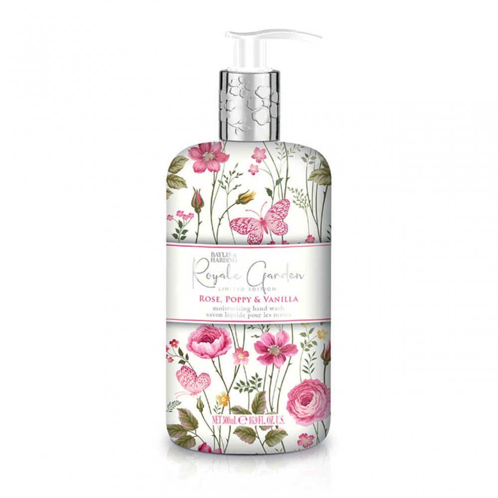 Baylis & Harding Rose, Poppy & Vanilla Hand Wash, 500ml
