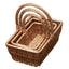 Set of 3 Rectangular Gift Shopping Baskets