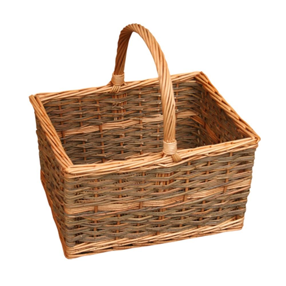 Yorkshire Rectangular Shopping Basket Main image
