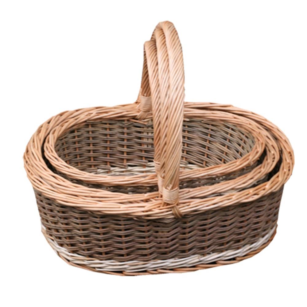 Set of 3 Pennine Shopping Baskets Main image