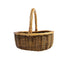 Large Green Willow Hollander Shopping Basket