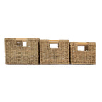 Red Hamper Nordic Seagrass Storage Basket