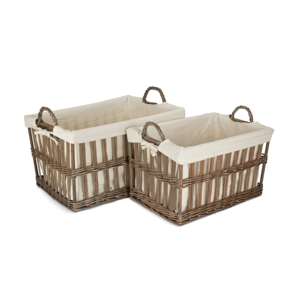 Red Hamper Malmo Openwork Laundry Storage Basket