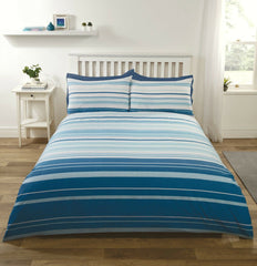 Stratford Stripe Duvet Cover Set Pillow Cases Quilt Cover Bedding Set
