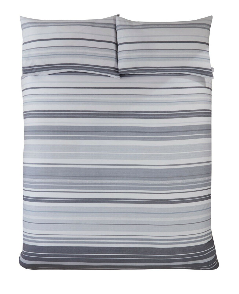 Stratford Stripe Duvet Cover Set Pillow Cases Quilt Cover Bedding Set
