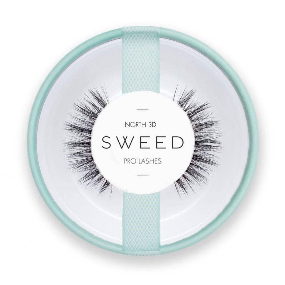 Sweed North 3D Dramatic False Lashes in Black Main image
