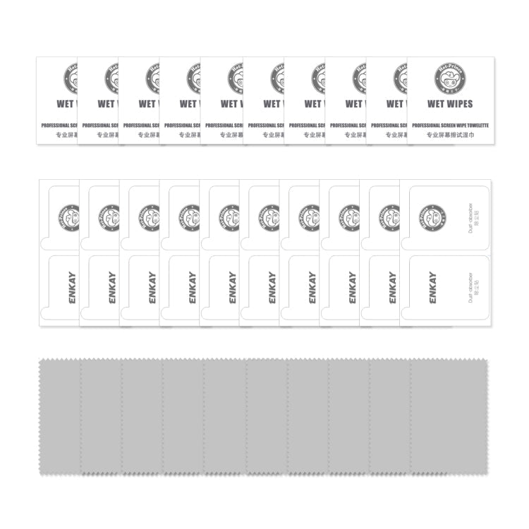 10 PCS For Samsung Galaxy A23 ENKAY Hat-Prince 0.26mm 9H 2.5D Tempered Glass Screen Film