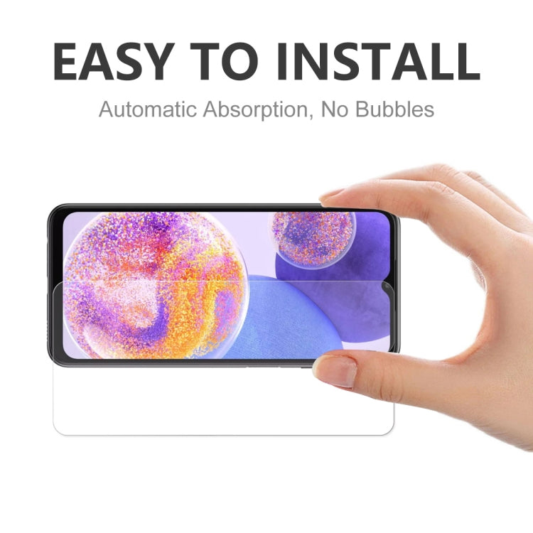 10 PCS For Samsung Galaxy A23 ENKAY Hat-Prince 0.26mm 9H 2.5D Tempered Glass Screen Film