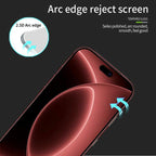 For iPhone 18 Pro MOFI 9H 2.5D Full Screen Tempered Glass Film(Black)