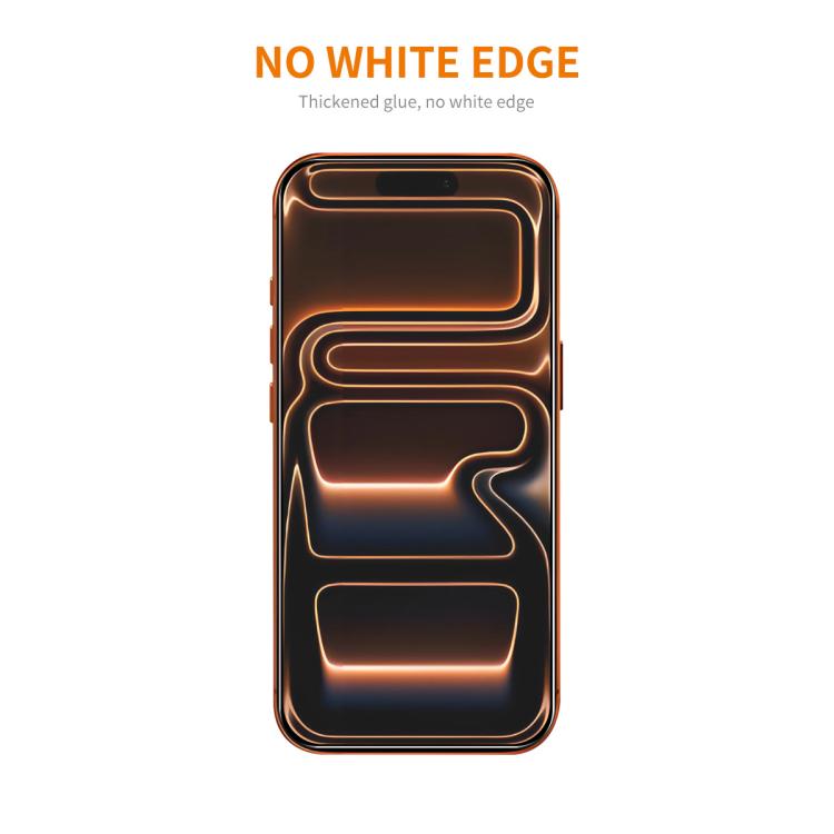 For iPhone 18 Pro ENKAY Thickened Glue No White Edge 9H Big Arc Edge High Aluminum-silicon Tempered Glass Film