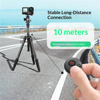 D11 BT Remote Control Ring Wearable Action Camera Controller For DJI Action, GoPro, Insta360 Action Cameras(Black)