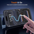 For iPhone 18 Pro Kalebol Matte Anti-Fingerprint Screen-Printed HD Tempered Glass Film