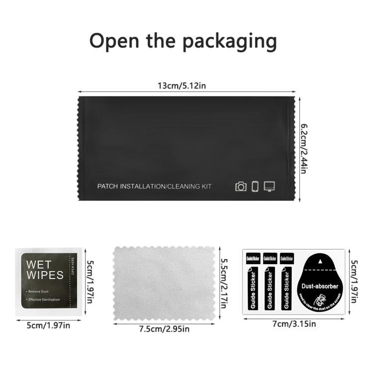 For iPhone 18 Pro Kalebol Matte Anti-Fingerprint Screen-Printed HD Tempered Glass Film