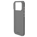 For iPhone 18 Pro LeReach TOC Icicle Series Ice Mist Double-Sided Non-Slip Phone Case(Black)