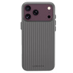 For iPhone 18 Pro LeReach TOC Icicle Series Ice Mist Double-Sided Non-Slip Phone Case(Black)