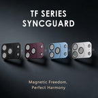 For iPhone 18 Pro TF Series SyncGuard HD Magnetic Metal Tempered Glass Camera Lens Cover Film(Cherry Red)