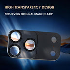 For iPhone 18 Pro TF Series SyncGuard HD Magnetic Metal Tempered Glass Camera Lens Cover Film(Light Blue)