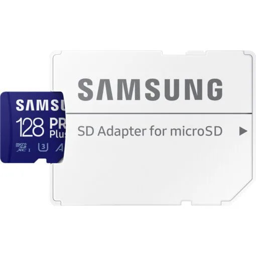 Samsung 128GB PRO microSDXC Memory Card – UHS-I U3 A2 V30 160MB/s with Adapter