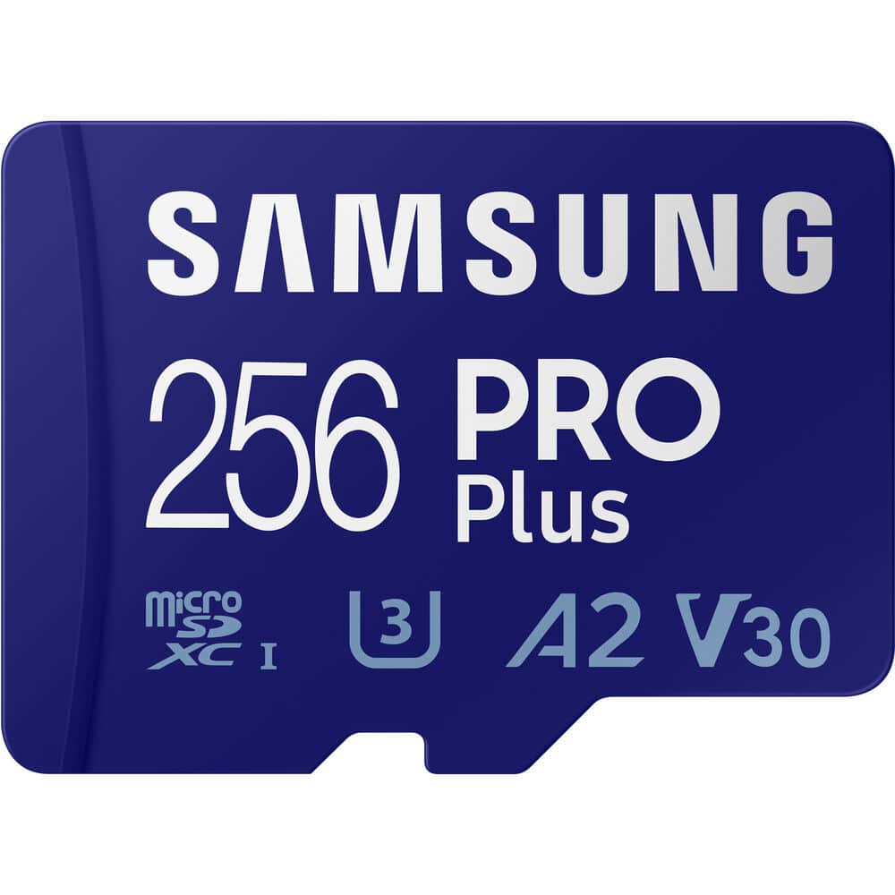 Samsung 256GB PRO Plus UHS-I microSDXC Memory Card