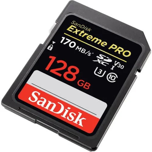 SanDisk 128GB Extreme UHS-I MicroSDXC Memory Card