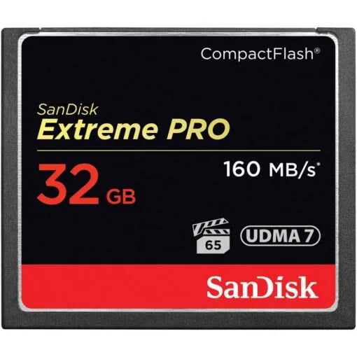 SanDisk 32GB Extreme Pro CompactFlash Memory Card