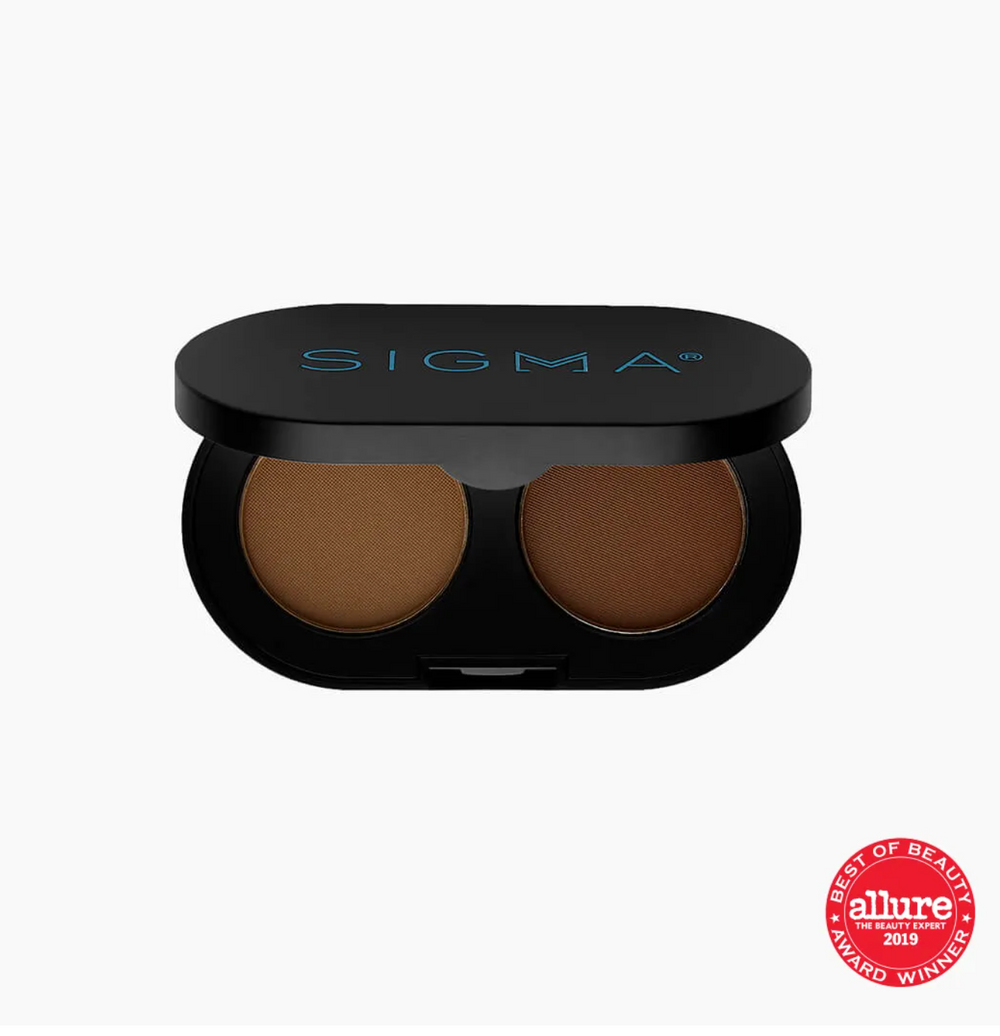 Sigma Beauty Colour and Shape Brow Powder Duo - Medium Main image