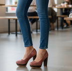 Pate - Dusty Pink Laser Platform shoe