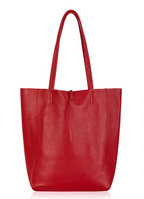 Ladies Soft Italian Real Leather Shopper Tote Bags Women Girls College Shoulder Handbags for Women