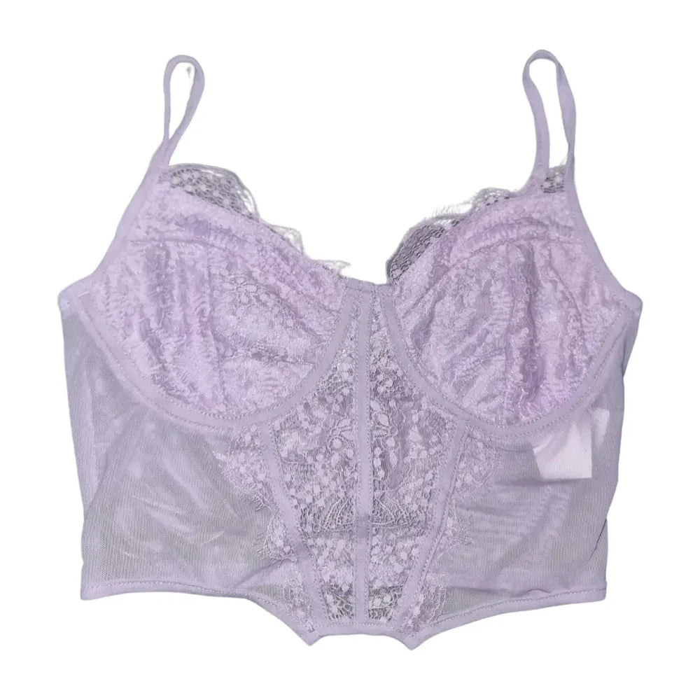 See Through Mesh Top