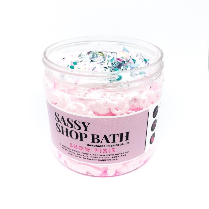 Sassy Shop Bath Whipped Soap - Snow Pixie