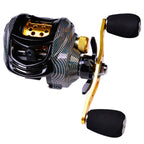 PROBEROS Metal Drop Wheel 18+1 Axis Lure Fish Wheel, Style: DW132WL Left Hand