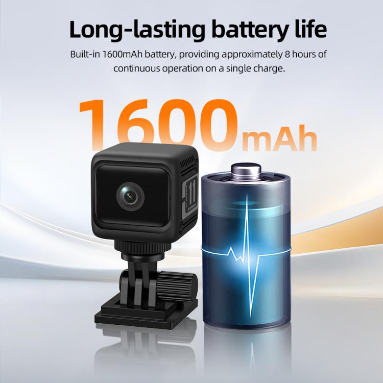 Mini Wireless Battery-Powered Camera(White)