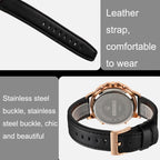 SKMEI 1652 Dual Movement Sports Leather Alloy Male Watch, Color: Silver Shell White Machine