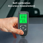 HW-300PRO High Precision Coating Paint Powder Layer Thickness Gauge Anti-slip Paint Film Gauge(Black)